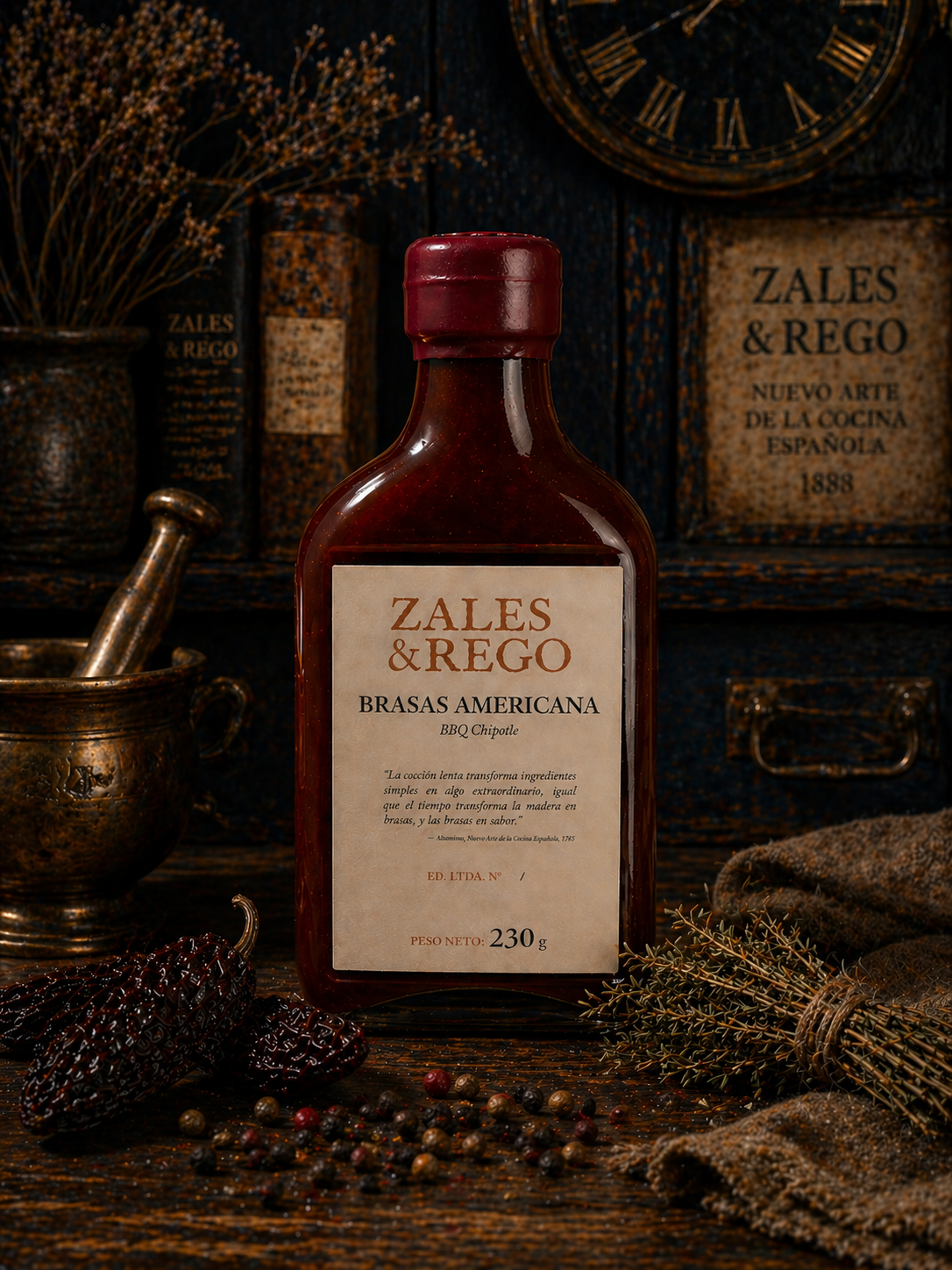 Salsas y condimentos artesanales Zales & Rego