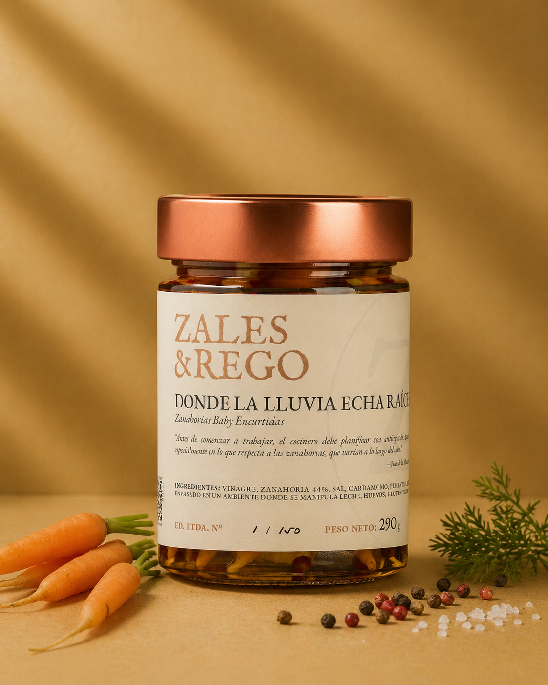 zanahoria baby encurtidas