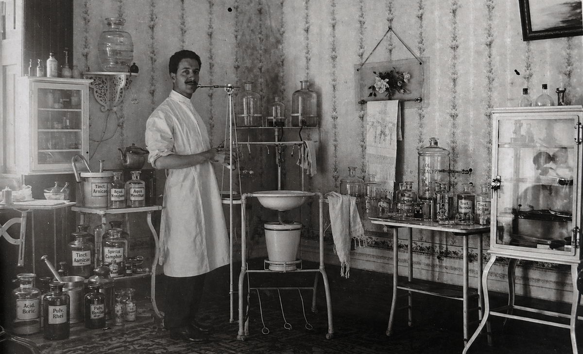 laboratorio antiguo