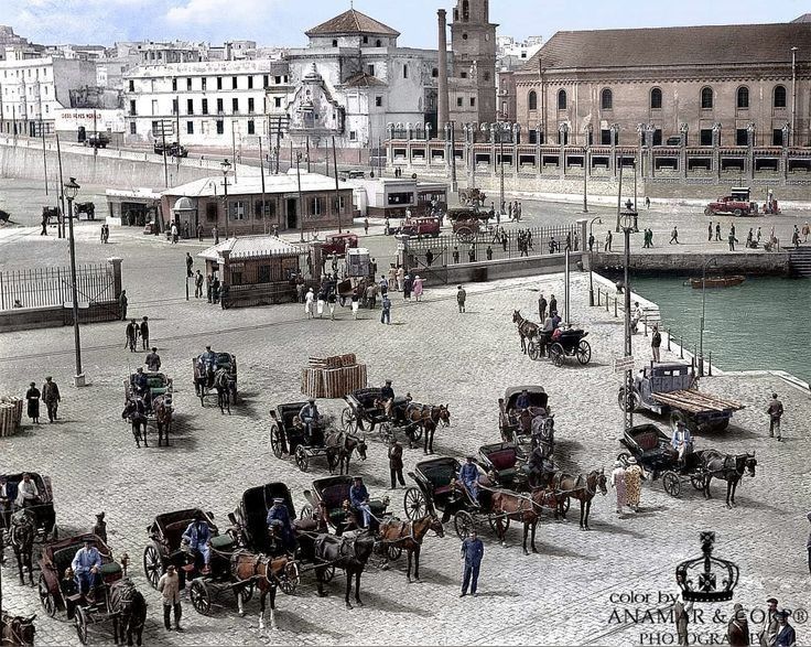 puerto de Cadiz antiguo