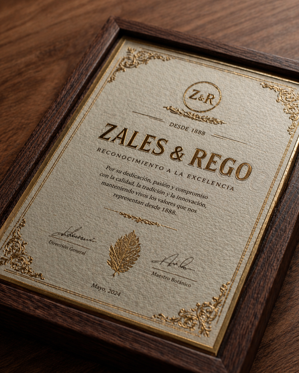 reconocimiento botanico zales 