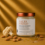 crema de coliflor y almendra